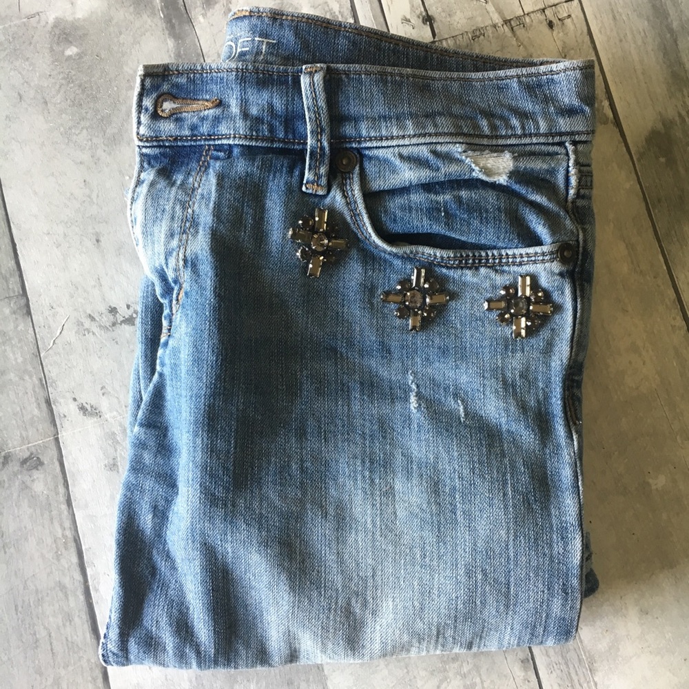 Beddazled and Distressed Denim